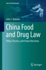 Image for China Food and Drug Law