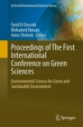 Image for Proceedings of The First International Conference on Green Sciences