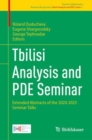 Image for Tbilisi Analysis and PDE Seminar