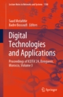 Image for Digital Technologies and Applications: Proceedings of ICDTA&#39;24, Benguerir, Morocco, Volume 3