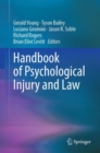 Image for Handbook of psychological injury and law