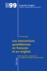 Image for Les Interactions Quotidiennes En Francais Et En Anglais