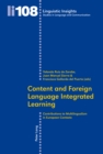 Image for Content and foreign language integrated learning  : contributions to multilingualism in European contexts
