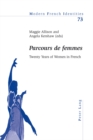Image for Parcours de femmes  : twenty years of Women in French