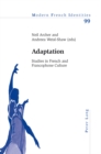 Image for Adaptation  : studies in French and francophone culture