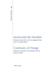 Image for Kontinuitaet des Wandels- Continuity of Change