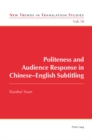 Image for Politeness and Audience Response in Chinese-English Subtitling