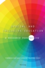 Image for Special and Inclusive Education : A Research Perspective