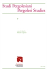 Image for Studi Pergolesiani- Pergolesi Studies : a cura di / edited by Simone Caputo