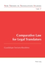 Image for Comparative Law for Legal Translators