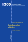 Image for Estudios sobre el l?xico : Puntos y contrapuntos