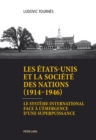 Image for Les Etats-Unis Et La Societe Des Nations (1914-1946)