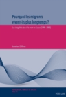 Image for Pourquoi Les Migrants Vivent-Ils Plus Longtemps ? : Les Inegalites Face A La Mort En Suisse (1990-2008)