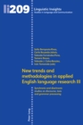 Image for New trends and methodologies in applied English language research III: Synchronic and diachronic studies on discourse, lexis and grammar processing