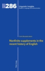 Image for Nonfinite supplements in the recent history of English
