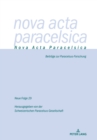 Image for Nova Acta Paracelsica 29/2021 : Beitraege zur Paracelsus-Forschung