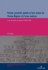 Image for Parent?, proximit? spatiale et liens sociaux de l&#39;Ancien R?gime ? la Suisse Moderne