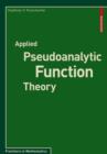 Image for Applied Pseudoanalytic Function Theory