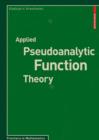 Image for Applied pseudoanalytic function theory