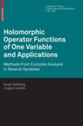 Image for Holomorphic Operator Functions of One Variable and Applications : Methods from Complex Analysis in Several Variables