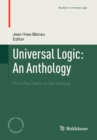 Image for Anthology of universal logic  : from Paul Hertz to Dov Gabbay