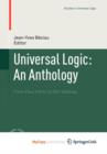 Image for Universal Logic: An Anthology : From Paul Hertz to Dov Gabbay