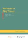 Image for Advances in Ring Theory