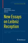 Image for New essays on Leibniz reception  : in science and philosophy of science 1800-2000