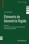 Image for Elements de Geometrie Rigide