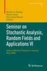 Image for Seminar on Stochastic Analysis, Random Fields and Applications VI