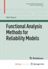 Image for Functional Analysis Methods for Reliability Models