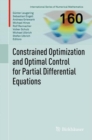 Image for Constrained optimization and optimal control for partial differential equations : 160