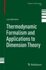 Image for Thermodynamic formalism and applications to dimension theory : 294