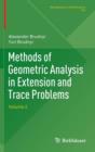 Image for Methods of geometric analysis in extension and trace problemsVolume 2