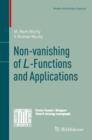 Image for Non-vanishing of L-Functions and Applications