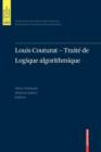 Image for Louis Couturat -Traite de Logique algorithmique