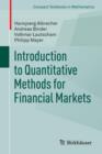Image for Introduction to quantitative methods for financial markets