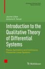 Image for Introduction to the qualitative theory of differential systems  : planar, symmetric and continuous piecewise linear systems