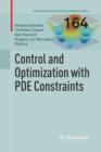 Image for Control and Optimization with PDE Constraints