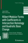 Image for Hilbert Modular Forms with Coefficients in Intersection Homology and Quadratic Base Change