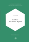 Image for Lehrbuch der linearen Algebra