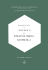 Image for Lehrbuch der Darstellenden Geometrie
