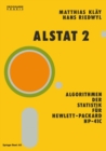 Image for Alstat 2 Algorithmen der Statistik fur Hewlett-Packard HP-41C.
