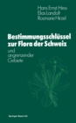 Image for Flora Der Schweiz Und Angrenzender Gebiete Bestimmungsschlussel.