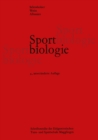 Image for Sportbiologie: Lehrbuch Fur Sportlehrer Und Trainer.