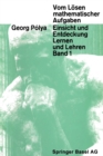 Image for Vom Losen mathematischer Aufgaben: Einsicht und Entdeckung, Lernen und Lehre