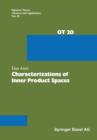 Image for Characterizations of Inner Product Spaces