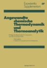 Image for Angewandte Chemische Thermodynamik Und Thermoanalytik: Vortrage Des Rapperswiler Ta-symposiums 18. Bis 20. April 1979. : 37