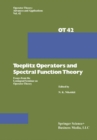 Image for Toeplitz Operators and Spectral Function Theory: Essays from the Leningrad Seminar On Operator Theory