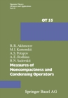 Image for Measures of Noncompactness and Condensing Operators.